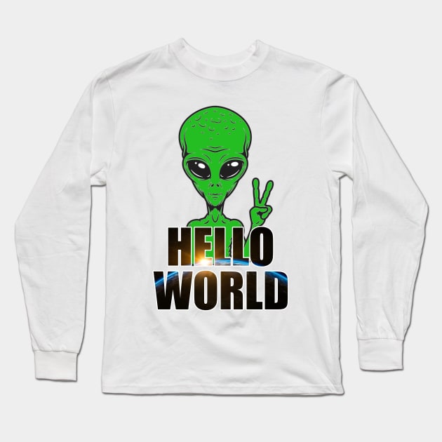 Alien Revolution Long Sleeve T-Shirt by Shirtrunner1